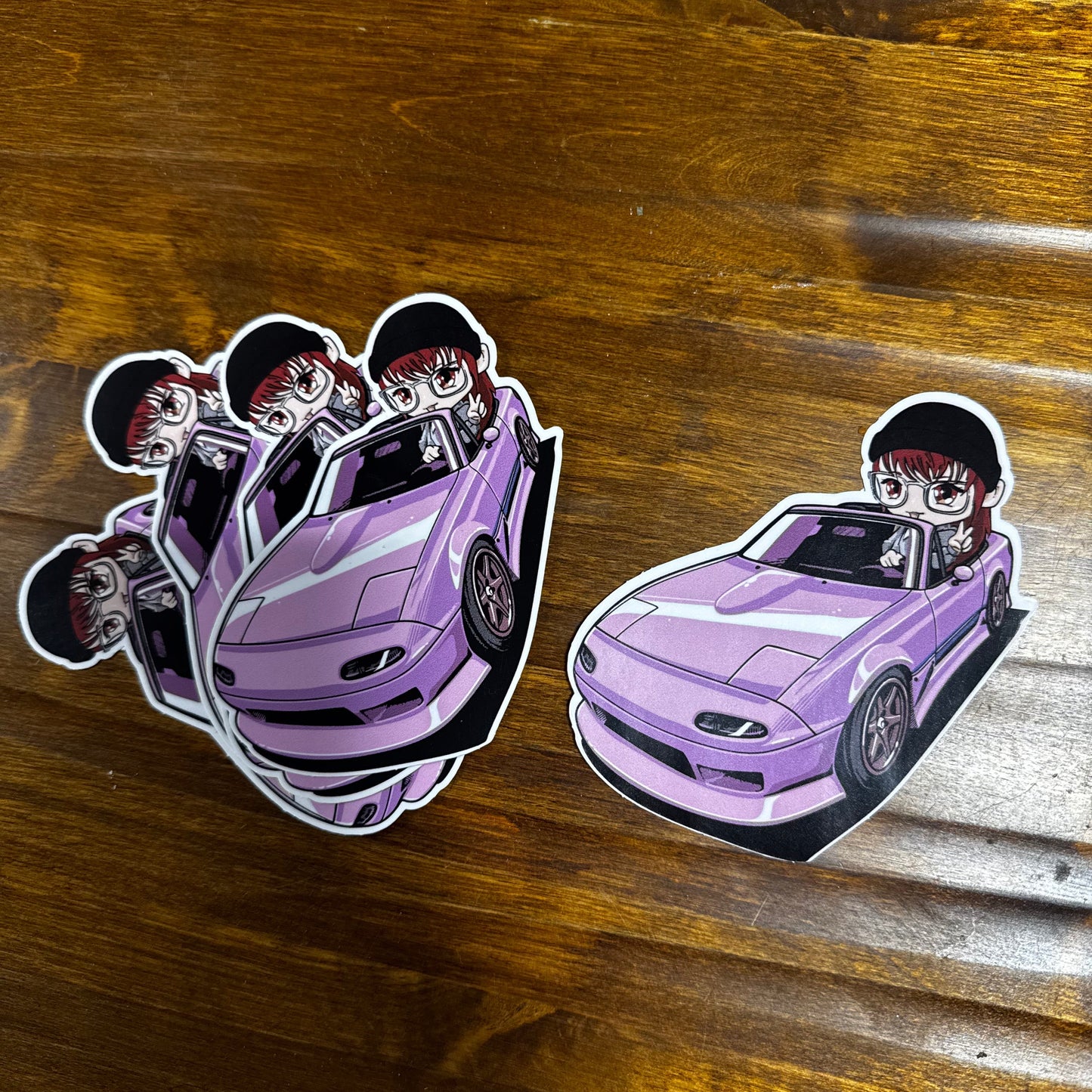 Jinbai Ittai Chibi Sticker