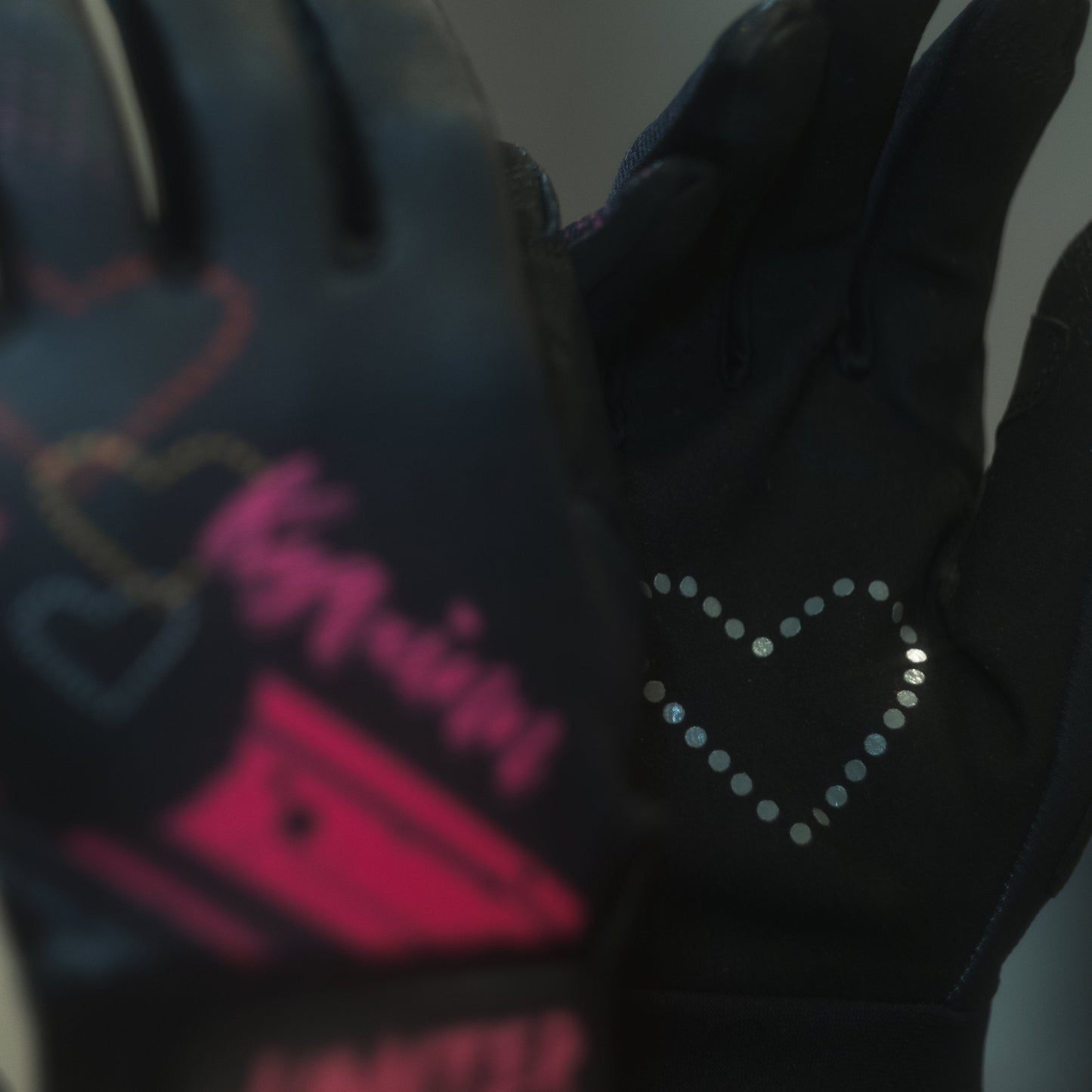Heart Brake Mechanic Gloves