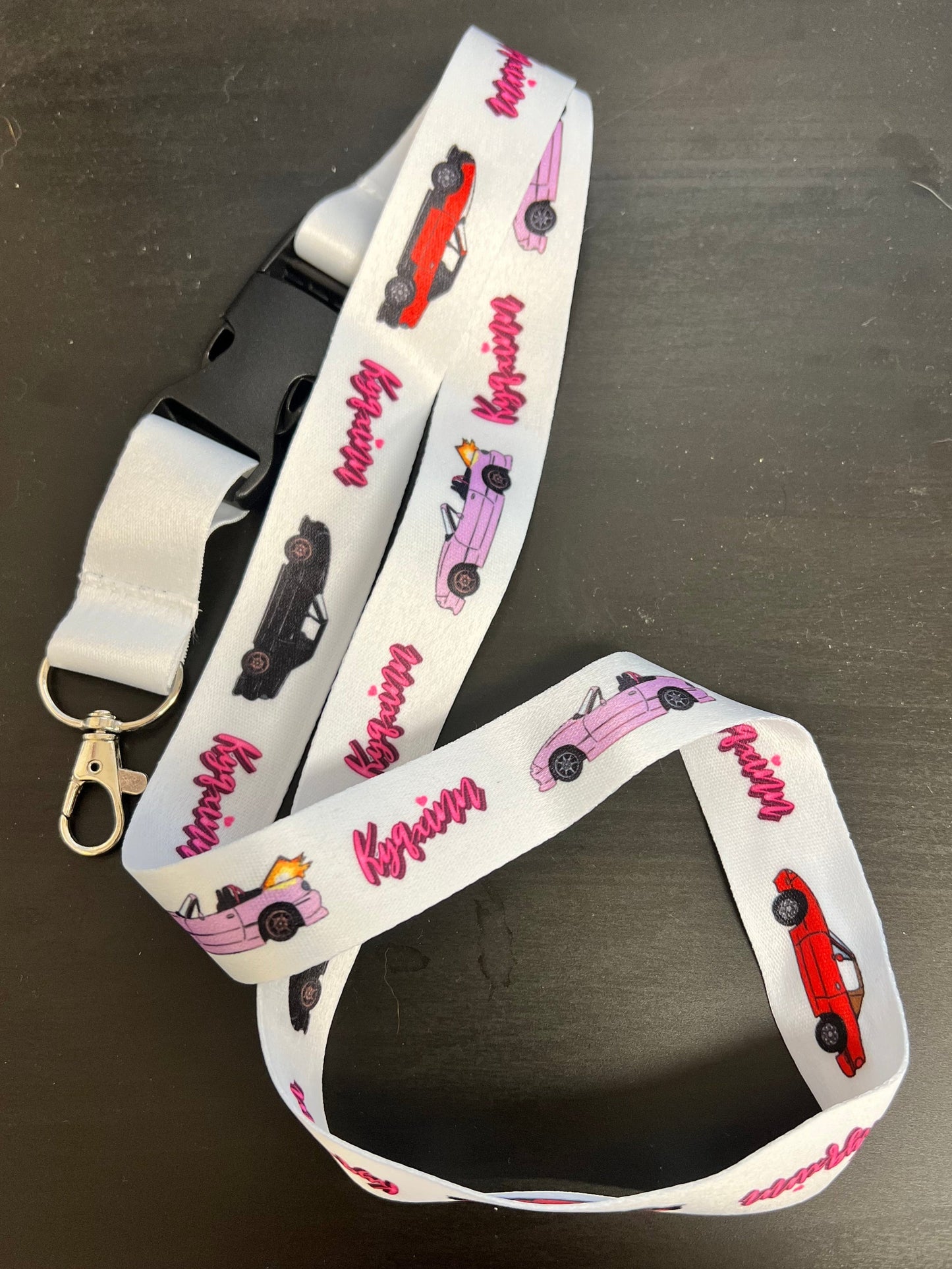 'Pretty in Progress' Lanyard