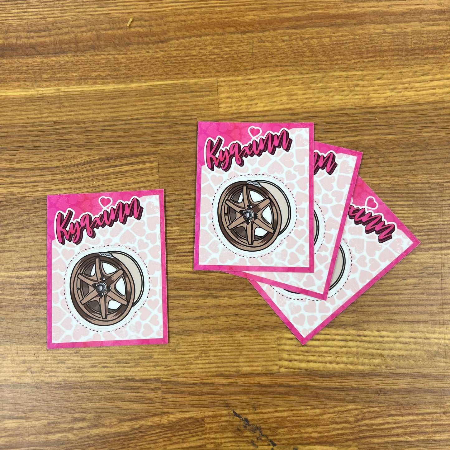 'REST IN PINK' Decal